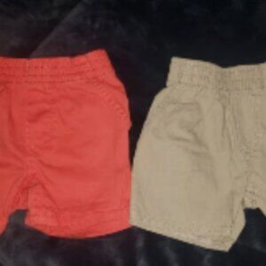2 baby shorts